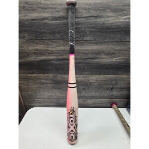 Worth Toxic Slowpitch Softball Bat White Pink 25in 14oz Composite SBTOX